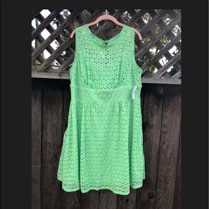 Pretty Lime green dress